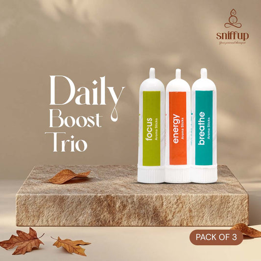 Pack of 3 - Daily Boost Trio – Energy, Focus, Breathe - SniffUp