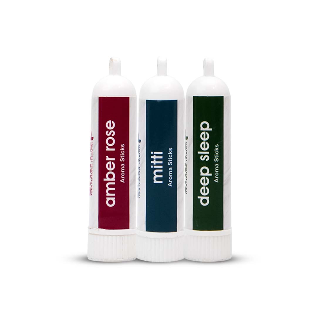 Pack of 3 - Night Time Essentials – Deep Sleep, Amber Rose, Mitti - SniffUp