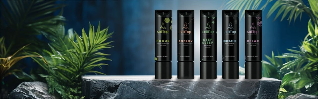 Aromatherapy Collection: Relax, Sleep, Energy - SniffUp