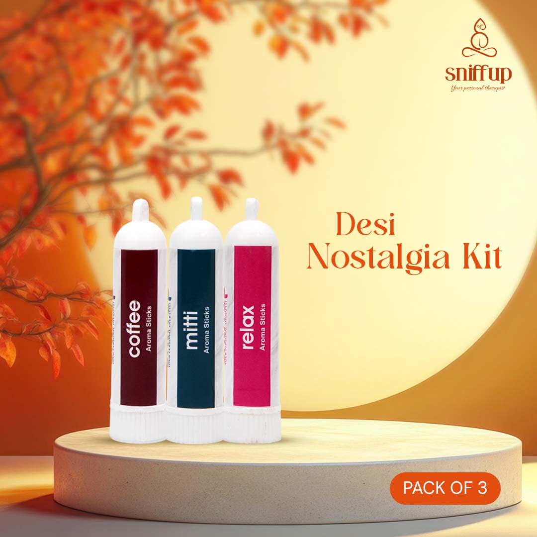 Pack of 3 - Desi Nostalgia Kit – Coffee, Mitti, Relax