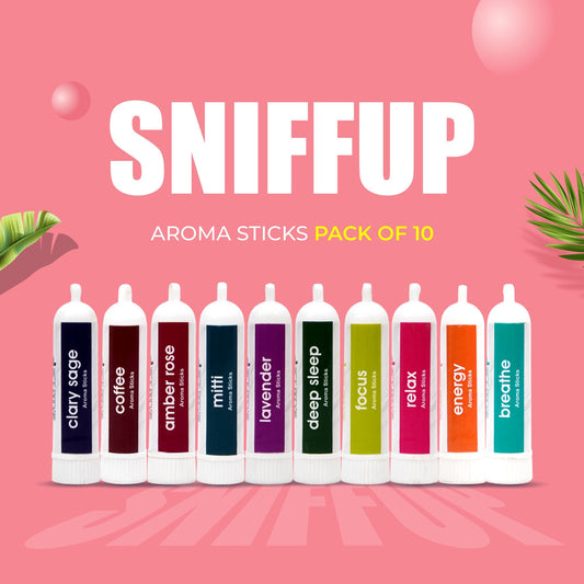 "The Ultimate Aromatherapy Collection" (Pack of 10) - SniffUp